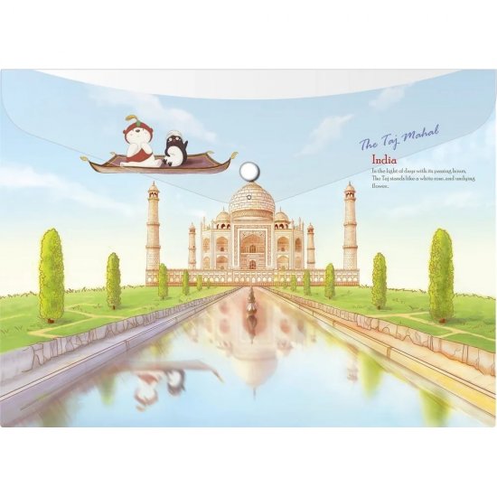 Папка-конверт COMIX география