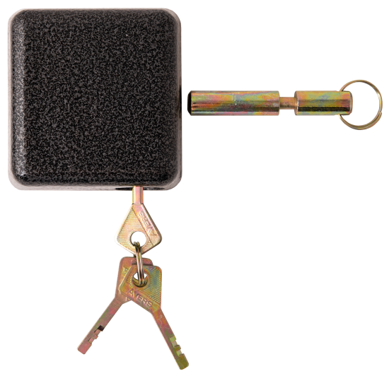 Замок навесной Avers PD-15-90-BLISTER 85x40 мм, чугун