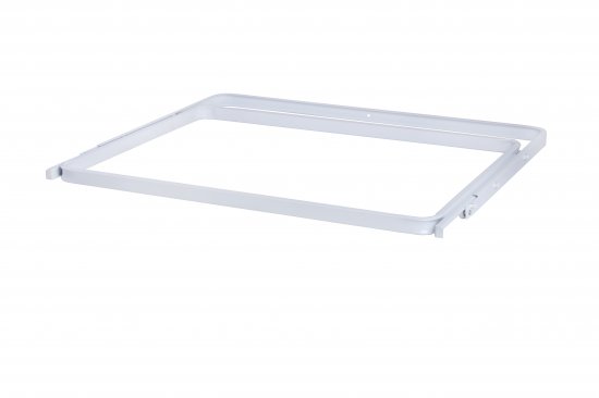 Рама выдвижная Larvij 59.7x42.5 см сталь цвет белый