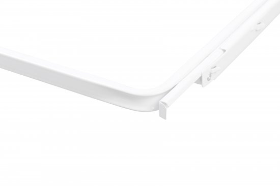 Рама выдвижная Larvij 59.7x42.5 см сталь цвет белый