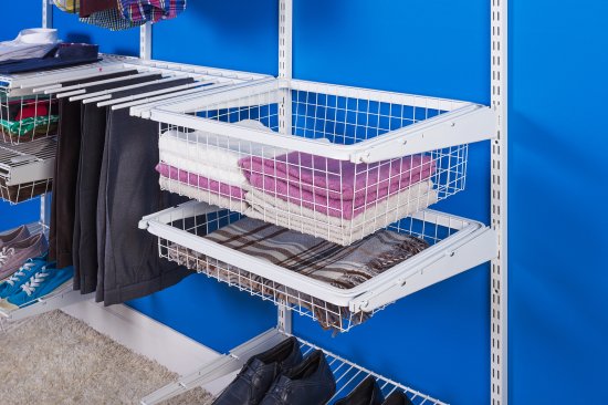 Рама выдвижная Larvij 59.7x42.5 см сталь цвет белый