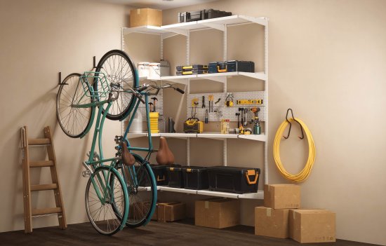 Рама выдвижная Larvij 59.7x42.5 см сталь цвет белый