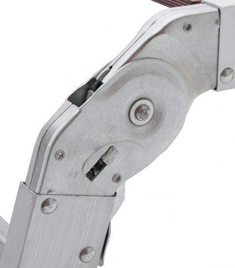 Лестница алюминиевая трансформер четырехсекционная 5 ступеней Новая высота бытовая