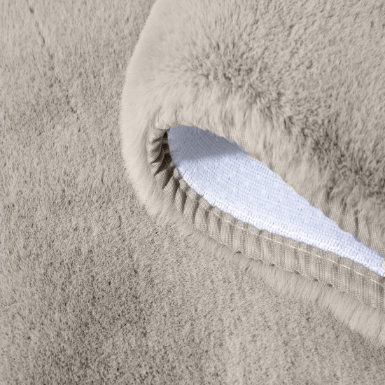 Шкура искусственная полиэстер Inspire Bianca 60x110 см цвет бежевый