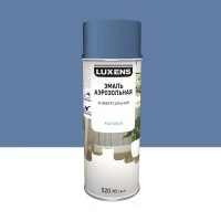 Эмаль аэрозольная декоративная Luxens матовая цвет голубой 520 мл