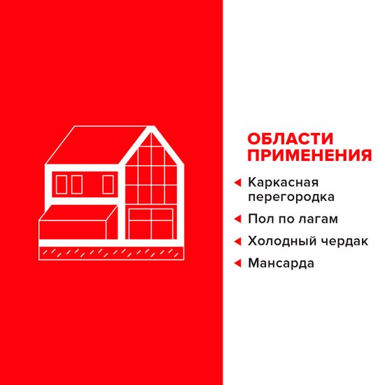 Утеплитель Технониколь Технолайт Экстра 50х600х1200 мм 8,64 кв.м компрессия 50%