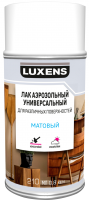 Лак аэрозольный алкидный Luxens матовый бесцветный 210 мл