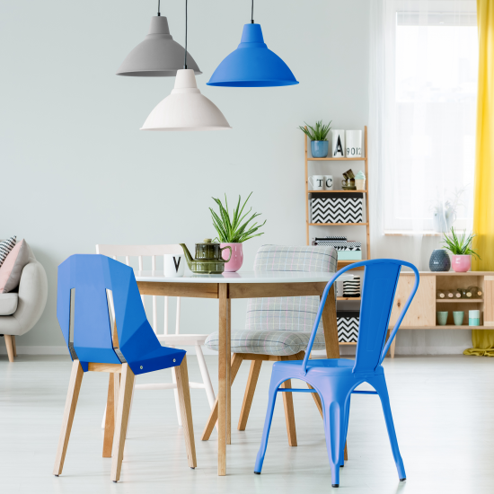 Эмаль аэрозольная декоративная Luxens флуоресцентная цвет голубой 520 мл