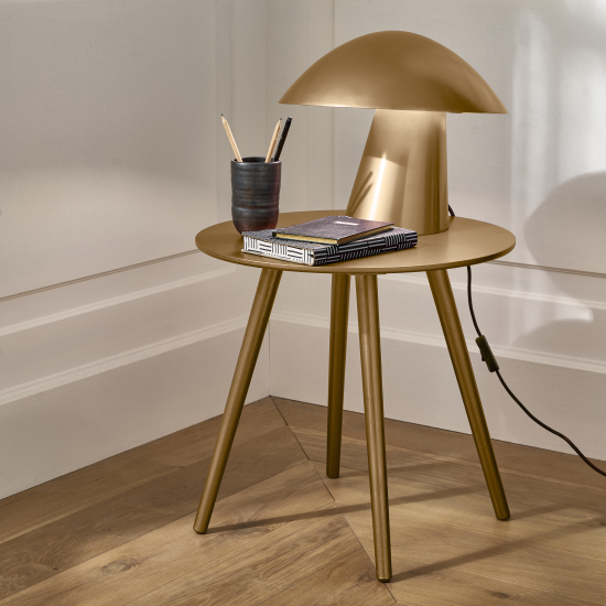 Эмаль аэрозольная декоративная Luxens сатинированная металлик цвет золотой 210 мл