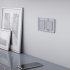 Умный выключатель сенсорный Werkel Minimir Home (a048324) двухклавишный скрытая установка серебро