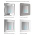 Умный выключатель сенсорный Werkel Minimir Home (a048324) двухклавишный скрытая установка серебро