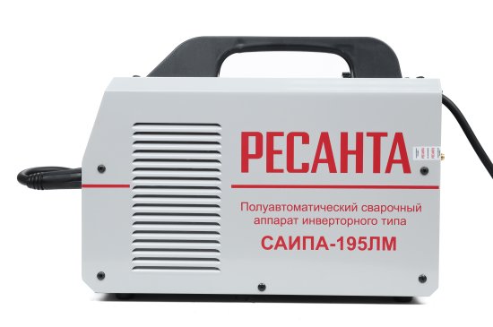 Сварочный полуавтомат инверторный Ресанта САИПА195ЛМ, 200 А, до 5 мм