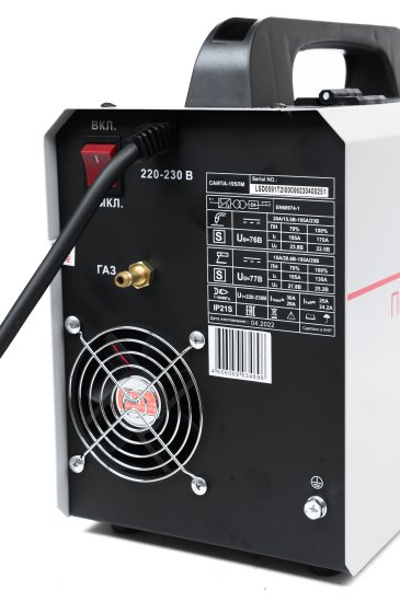 Сварочный полуавтомат инверторный Ресанта САИПА195ЛМ, 200 А, до 5 мм