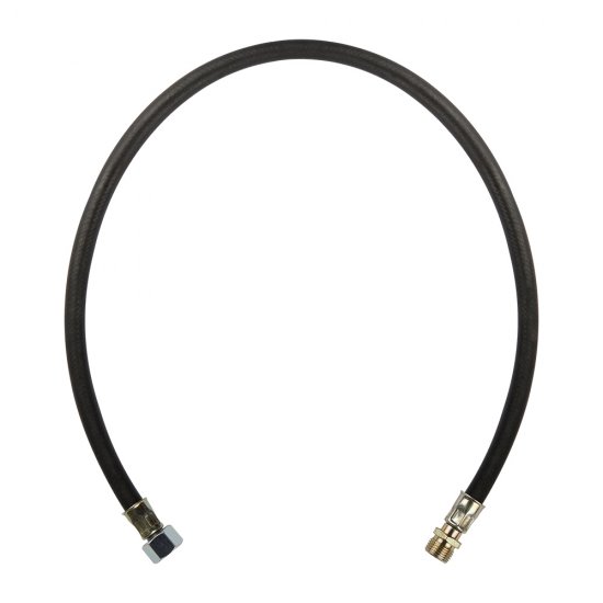 Шланг для газа резиновый 1/2 ВР(г) х 1/2 НР(ш) 87 см черный