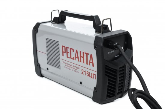 Сварочный аппарат инверторный Ресанта САИ215ЦП, 220 А, до 5 мм