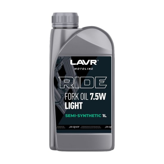 Вилочное масло LAVR RIDE Fork oil 7,5W MOTO