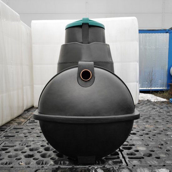 Септик Rostok Загородный черный 2400 л 880 л/сутки