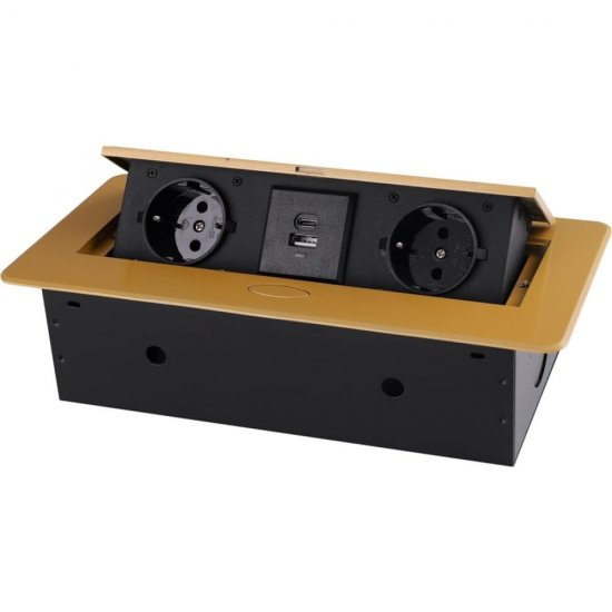 Горизонтальная выдвижная розетка ROCKETSOCKET SHS019-G