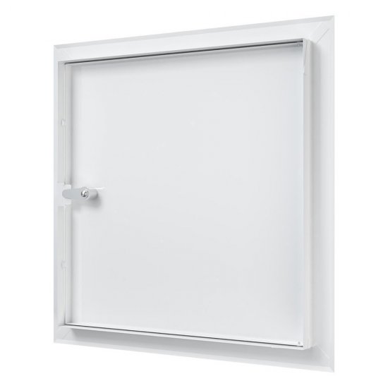 Люк ревизионный Era стальной 400х400 мм врезной с замком