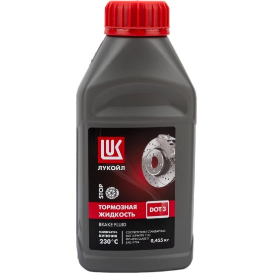 Жидкость тормозная Лукойл DOT 3