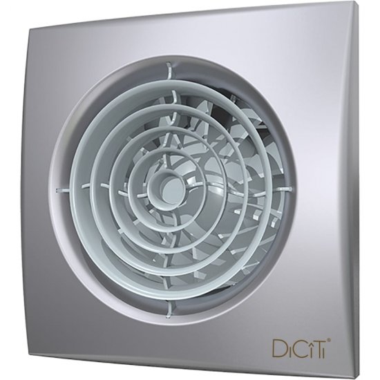 Осевой вытяжной вентилятор DICITI AURA 4C gray metal