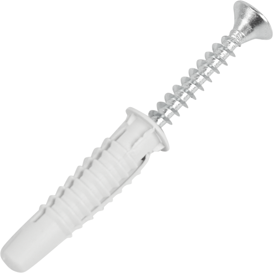 Дюбель потайной Standers PDU N 6x30 мм с шурупом 4x35 мм нейлон 200 шт.