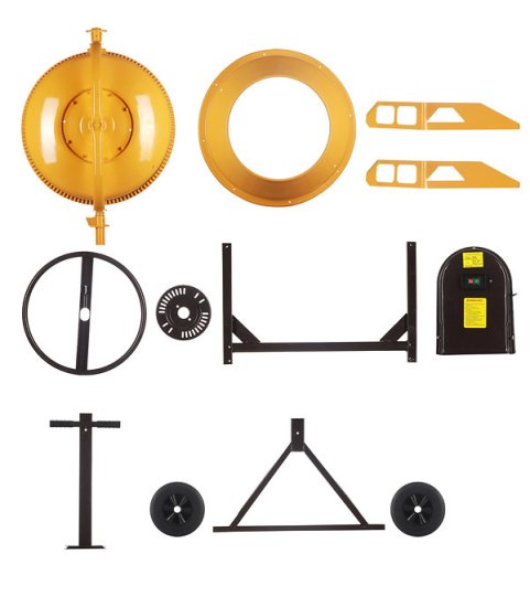 Бетоносмеситель Mitter 200С 0,65 кВт 200 л