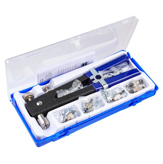 Заклепочник ручной ЗР-275КН с набором резьбовых заклепок