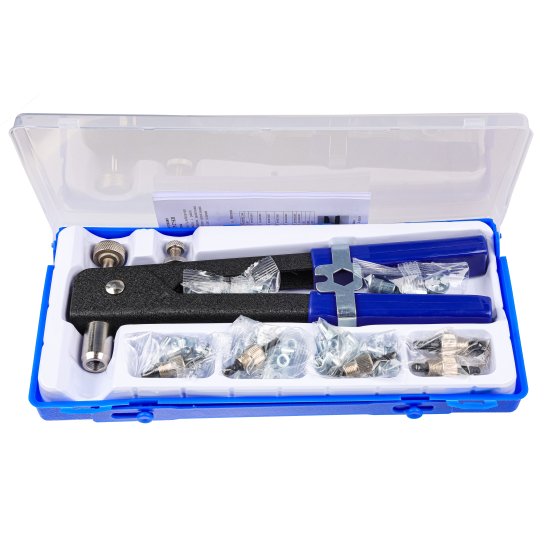 Заклепочник ручной ЗР-275КН с набором резьбовых заклепок