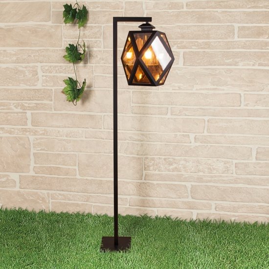 Светильник садово-парковый Elektrostandard Ambra черный E27 60 Вт IP33 (35133/F)