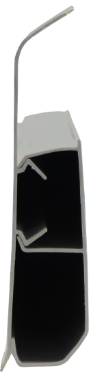 Плинтус напольный ПВХ Дуб Турне 8 см 2.2 м