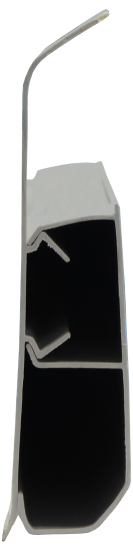 Плинтус напольный ПВХ Дуб Аликанте 8 см 2.2 м