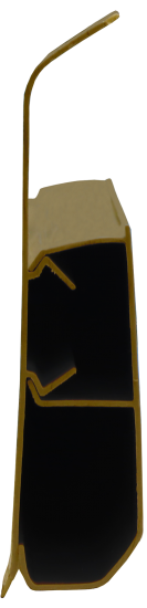 Плинтус напольный ПВХ Дуб Улисс 8 см 2.2 м