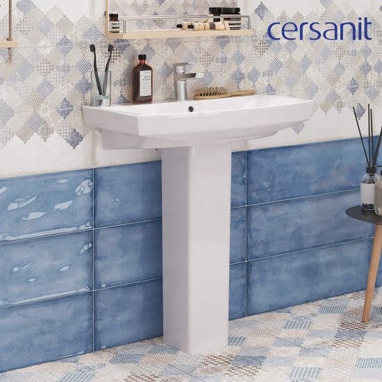 Пьедестал Cersanit Carina/ Colour 690 мм белый (S-PO-CAR50/55/60-w)