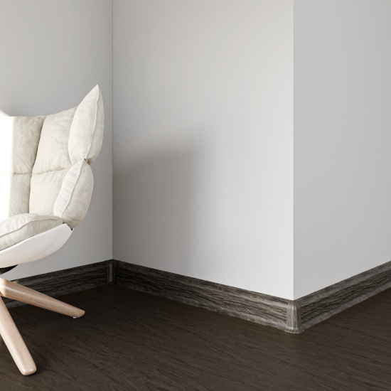 Плинтус напольный Artens ПВХ Дуб Орон 5.5 см 2.5 м