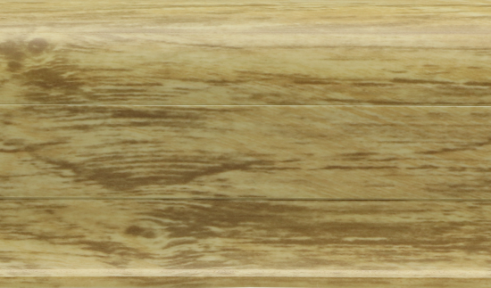 Плинтус напольный Artens ПВХ Дуб Беленый 5.5 см 2.5 м