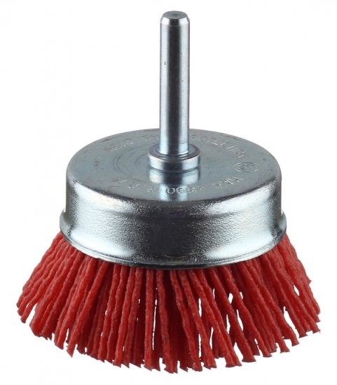 Корщетка для дрели Практика (773-453) чашеобразная d63 мм нейлоновая