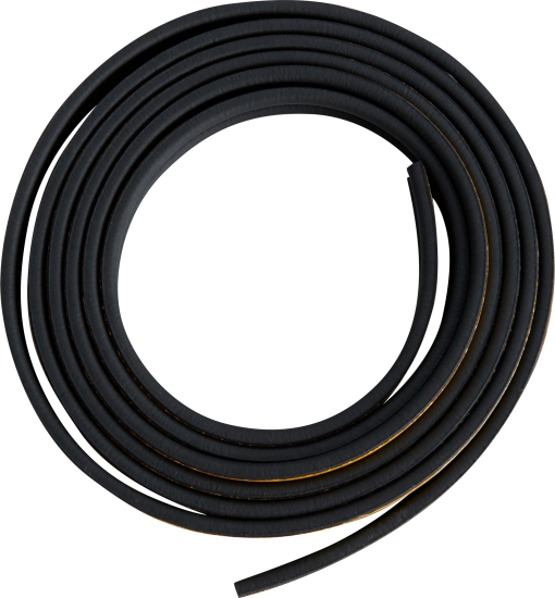 EPDM уплотнитель P 9x5.5 мм черный 6 м