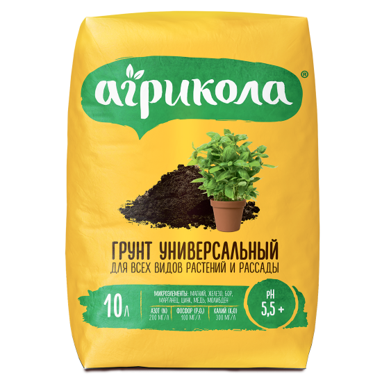Грунт универсальный Агрикола 10 л