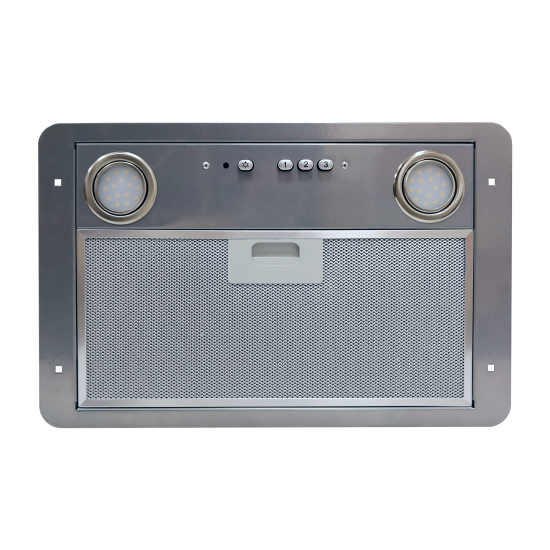 Вытяжка встраиваемая Elikor Flat 42 см цвет белый/хром