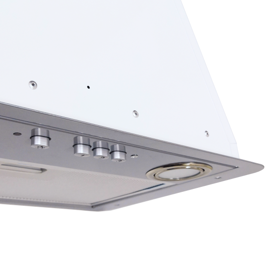 Вытяжка встраиваемая Elikor Flat 42 см цвет белый/хром