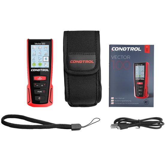 Дальномер лазерный Condtrol Vector 100 100 м (1-4-100)
