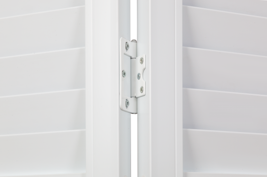 Ширма ПВХ 1.6x1.6 м цвет белый