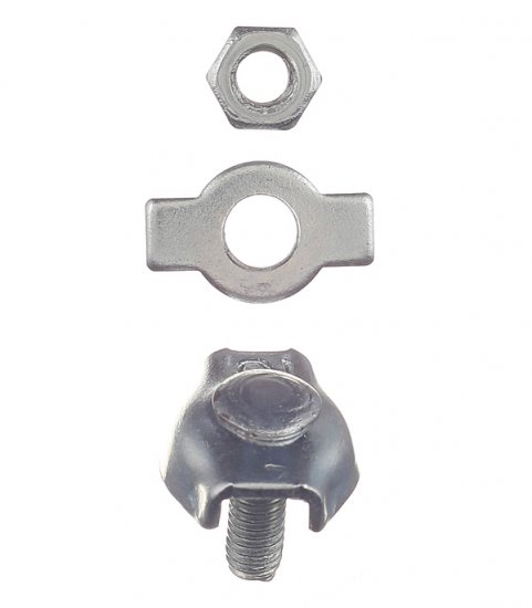 Зажим троса simplex d2 мм (2 шт.)