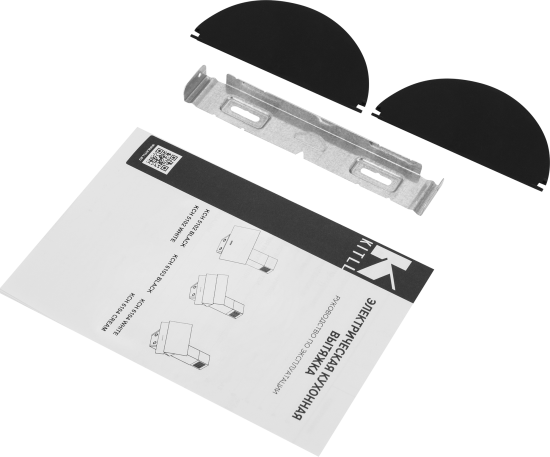 Вытяжка наклонная Kitll KCH 5102 50 см цвет чёрный