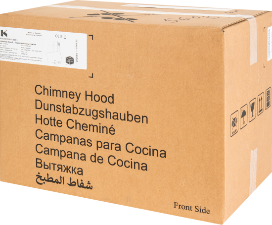 Вытяжка наклонная Kitll KCH 5102 50 см цвет чёрный