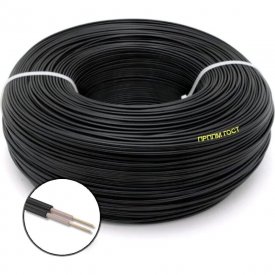 Провод телефонной связи ПРОВОДНИК прппм 2x1.2 мм2, 30м