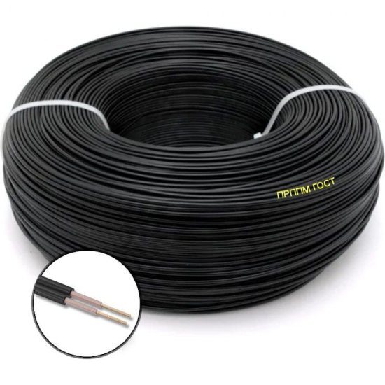 Провод телефонной связи ПРОВОДНИК прппм 2x1.2 мм2, 30м