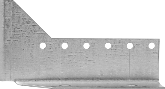 Опора балки левосторонняя 25x145x76x1.8