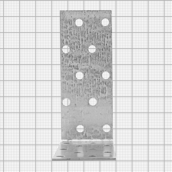Угол крепежный равносторонний KUR 100x100x40x1.8